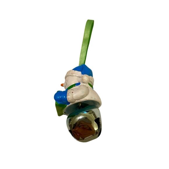 I Love Grandpa Snowman Bell Christmas Ornament Xmas Holiday - Picture 4 of 8